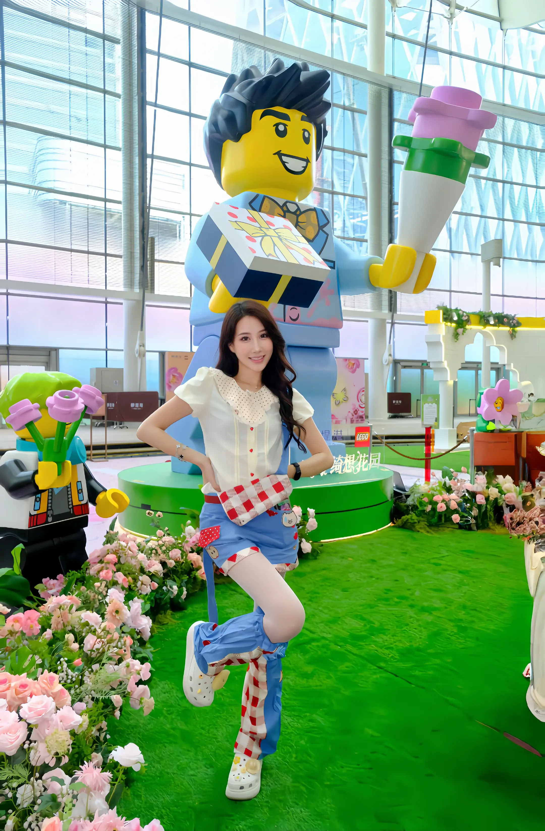 乐高迷疯狂心动！💓全北京最可爱的乐高花园免费逛~！