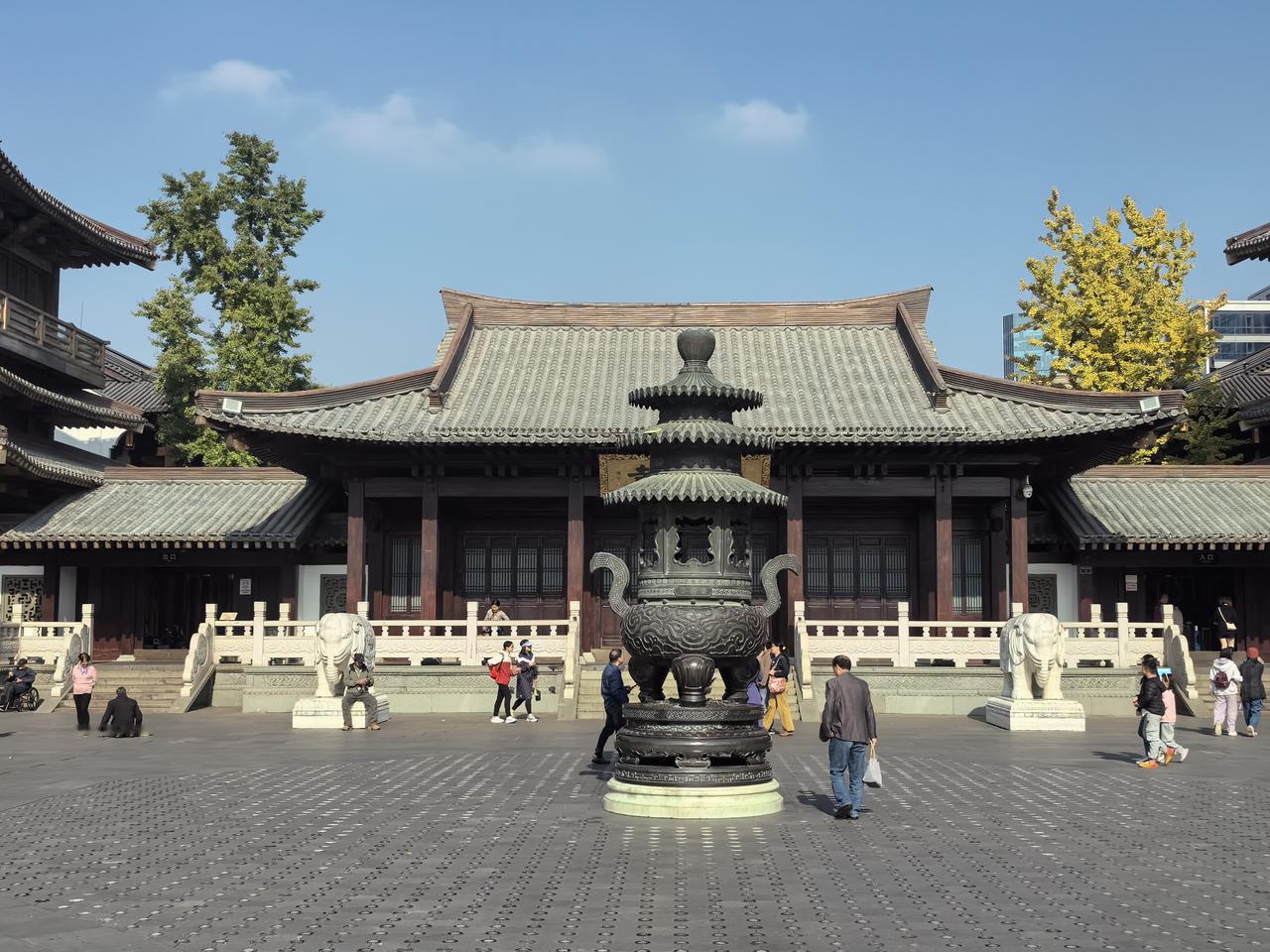 杭州香积寺广场