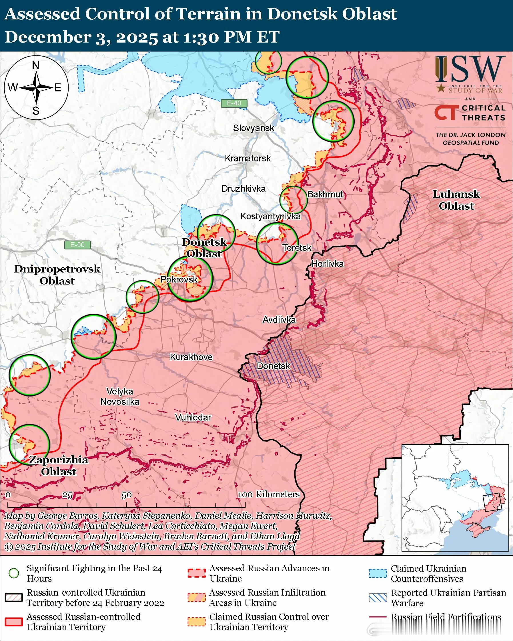 俄军主要行动3俄军目标：占领顿涅茨克州全境，并向第聂伯罗彼得罗夫斯克州推进。俄军