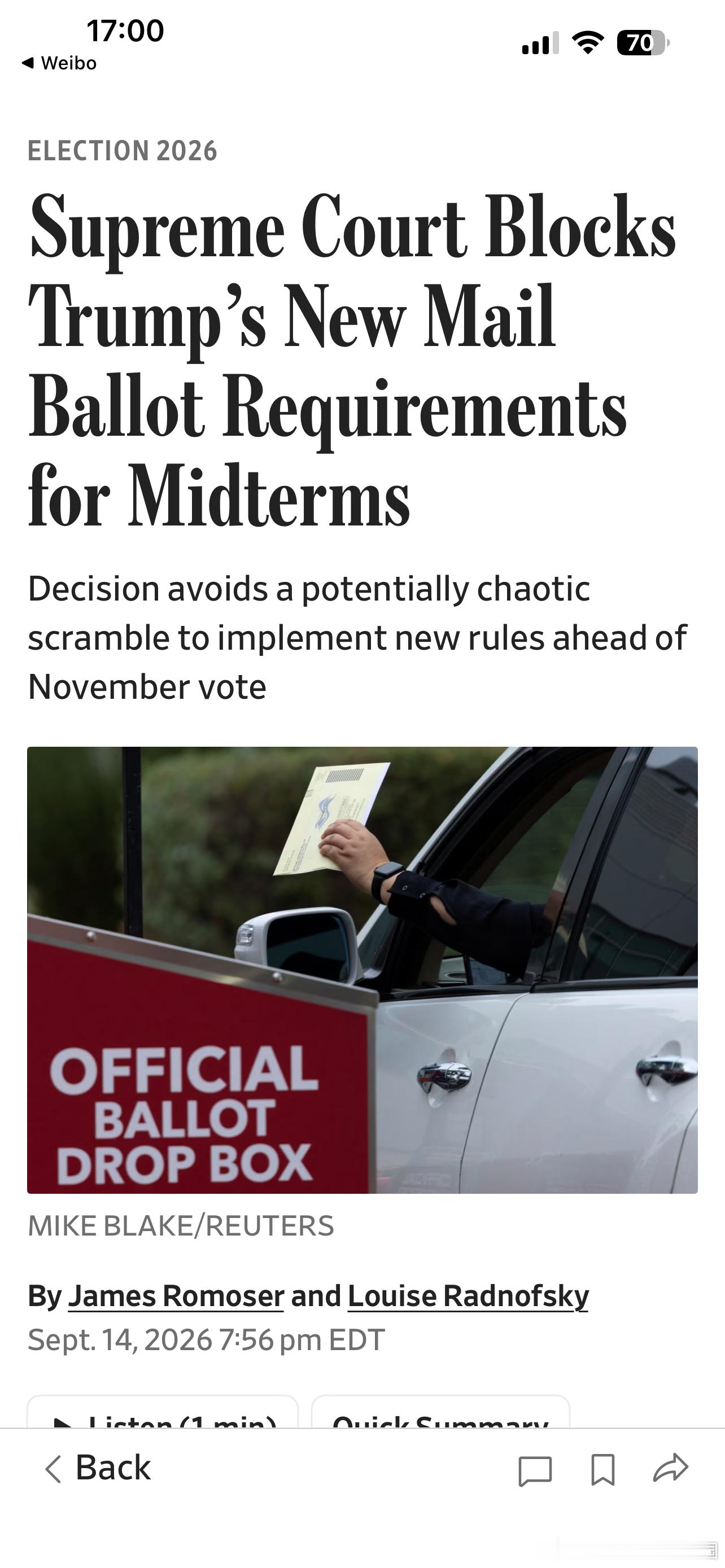a loss for Trump ​​​