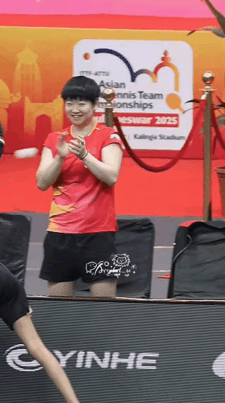 灵性、天份、热爱
缺一不可
莎莎全做到了！
说她是当今女乒的代表
实至而名归～