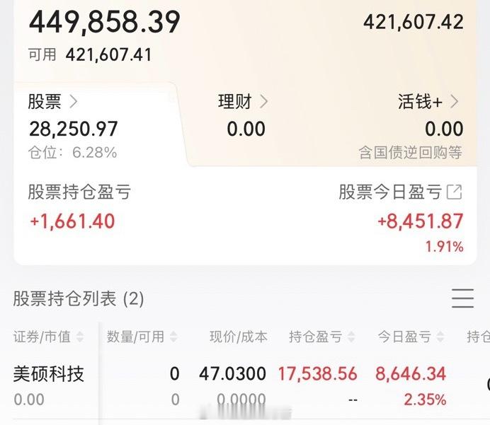 $美硕科技 sz301295$ 今天算进去都是第八连阳咯，短线一波下次，知足常乐