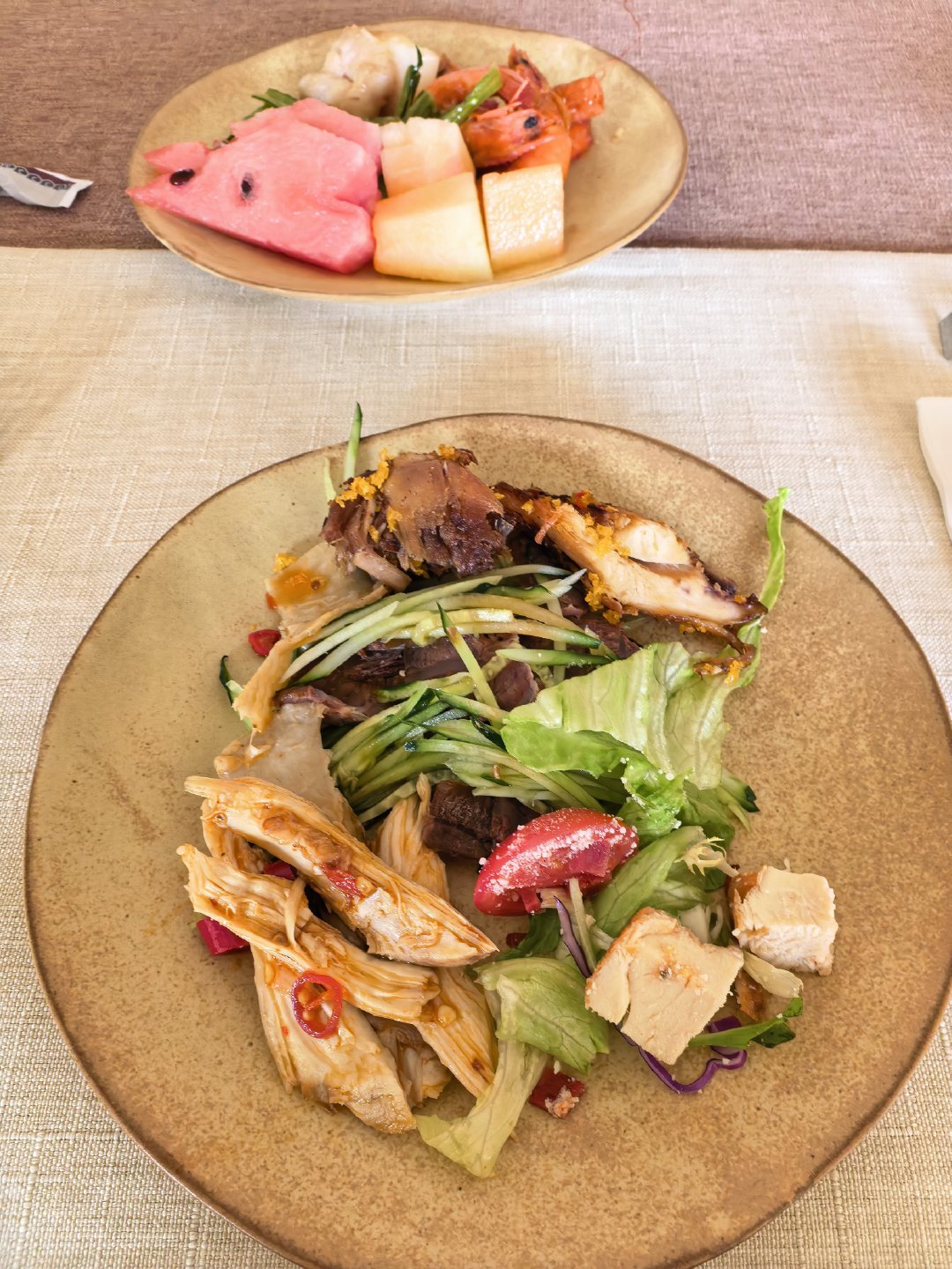 今天吃的确实有点好 