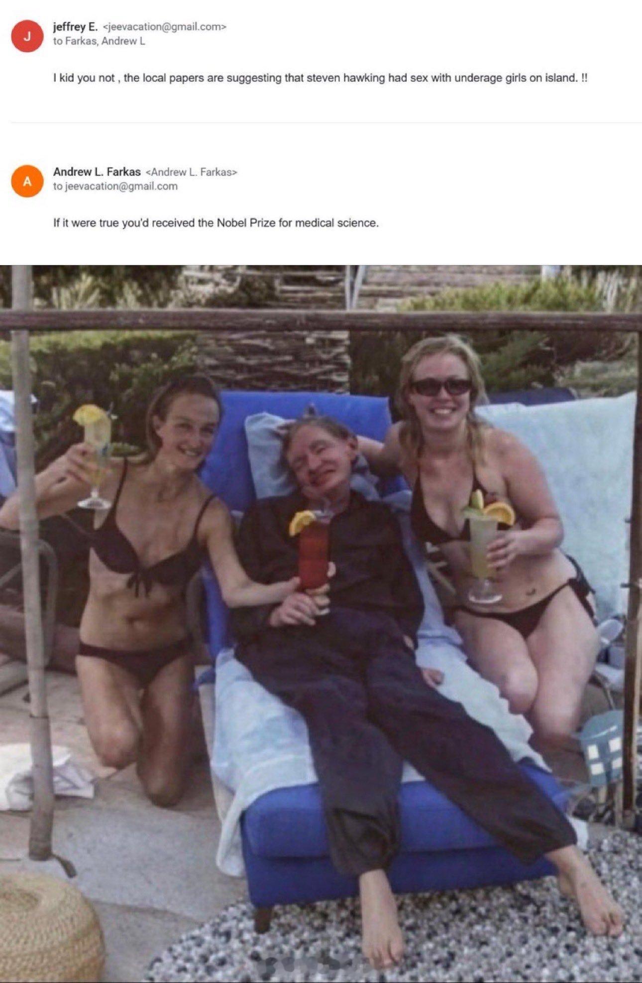 有人提议给爱泼斯坦颁发诺贝尔医学奖？ 