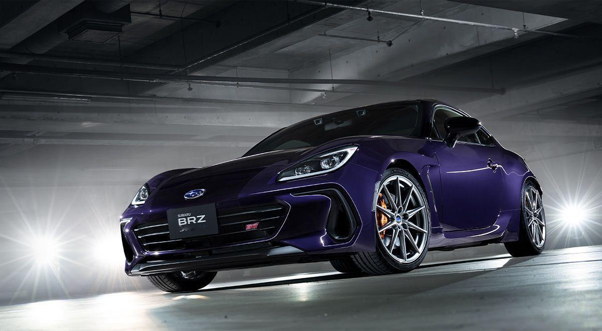 斯巴鲁 BRZ STI Sport 紫色特别版，还得是紫色[阴险] 