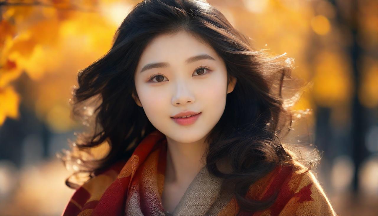 枫叶的红，如火如荼，
燃烧着岁月的激情与梦想；
那是夕阳的红，温柔而深邃，
映照