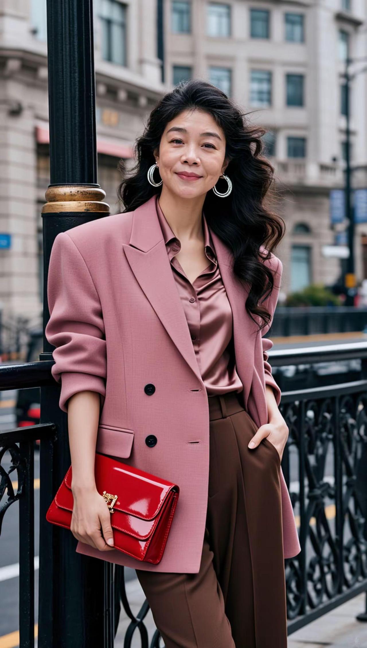 今日分享。AI英伦风街拍 ai创作