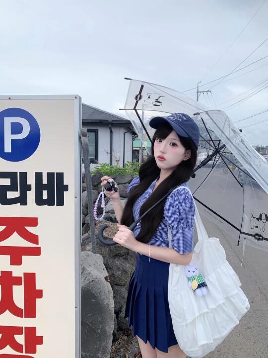 🇰🇷 阴天的涯月邑 好有韩剧感✩💙‧₊˚