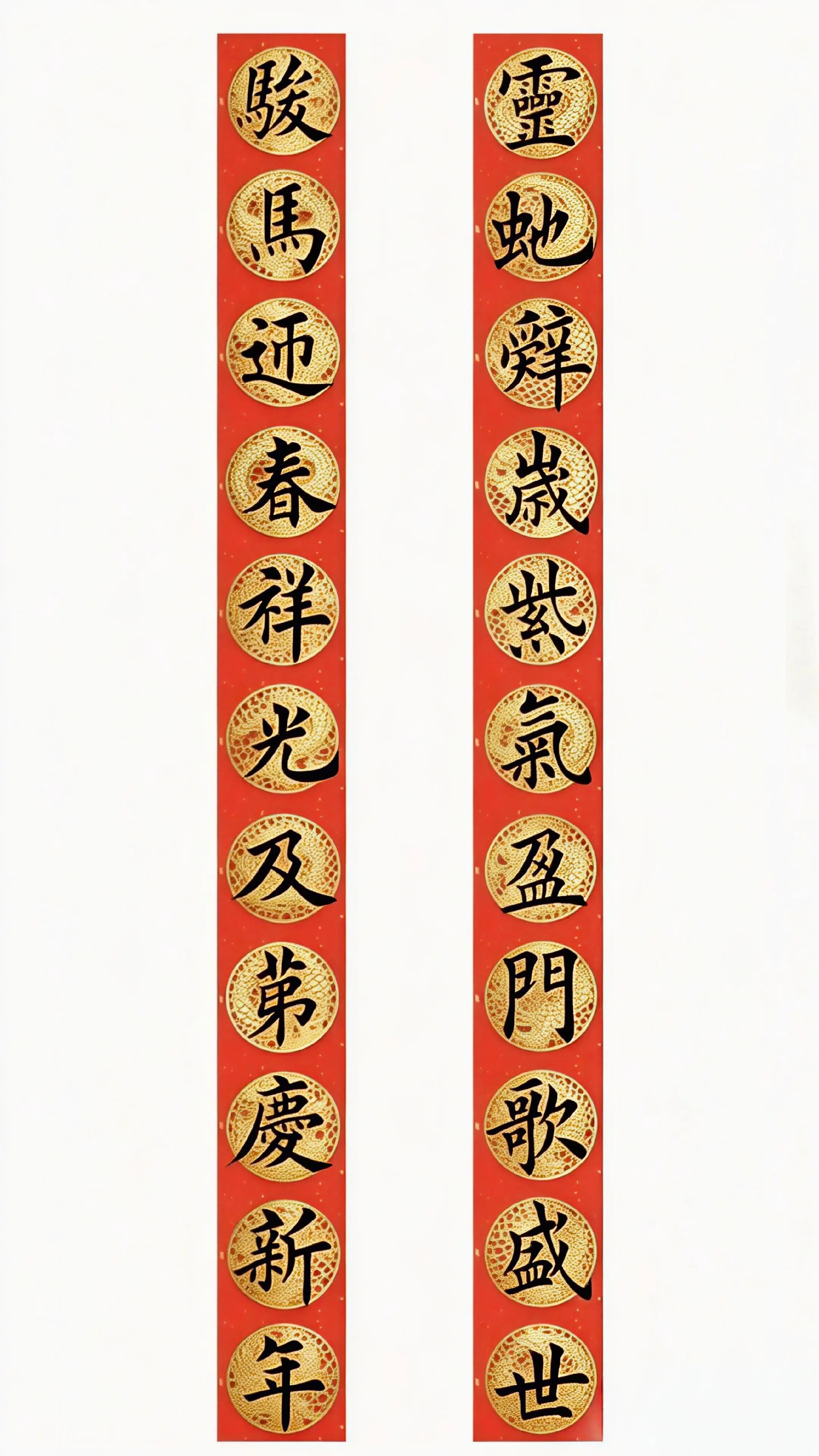 2026马年对联系列。