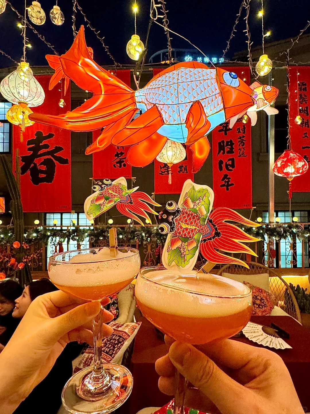 它在长沙真的没有对手..新年氛围一百昏！！！