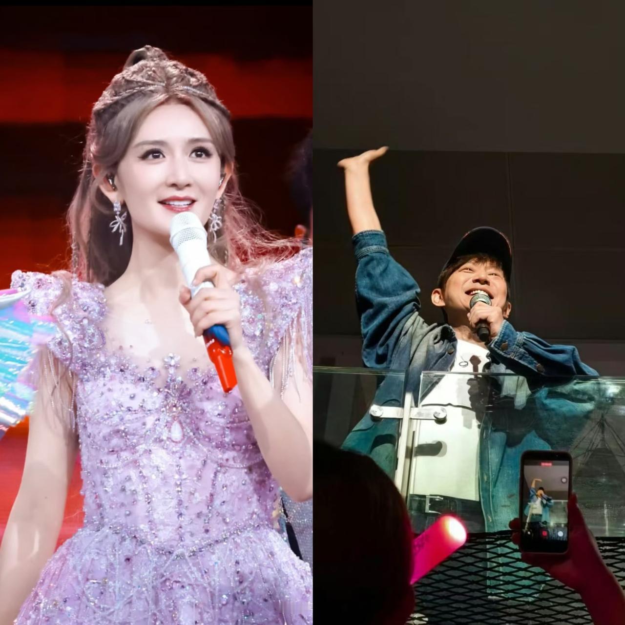 说实话，
我不羡慕谢娜开演唱会人气高，
我也不羡慕谢娜邀请了林志颖助阵，我唯独羡