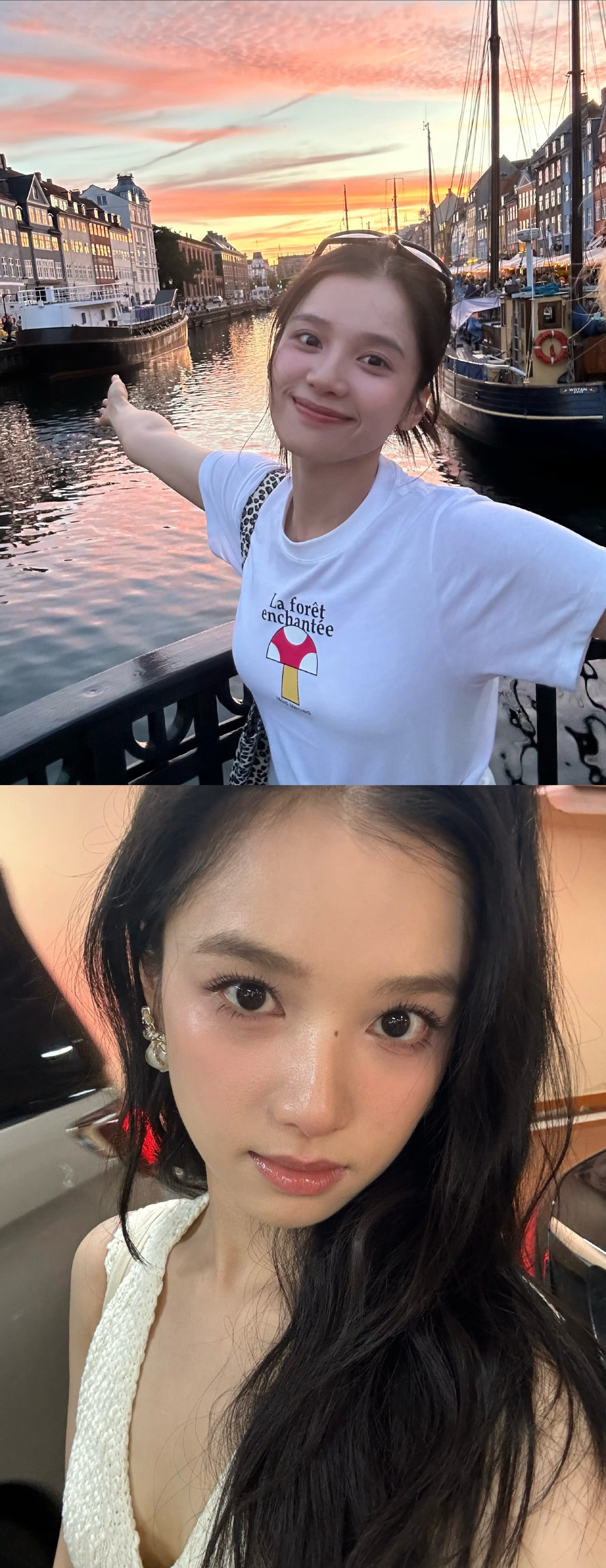 #张婧仪晒丹麦随拍#仪每次发日常都有一种我的朋友在娱乐圈当明星的随性感—真实鲜活