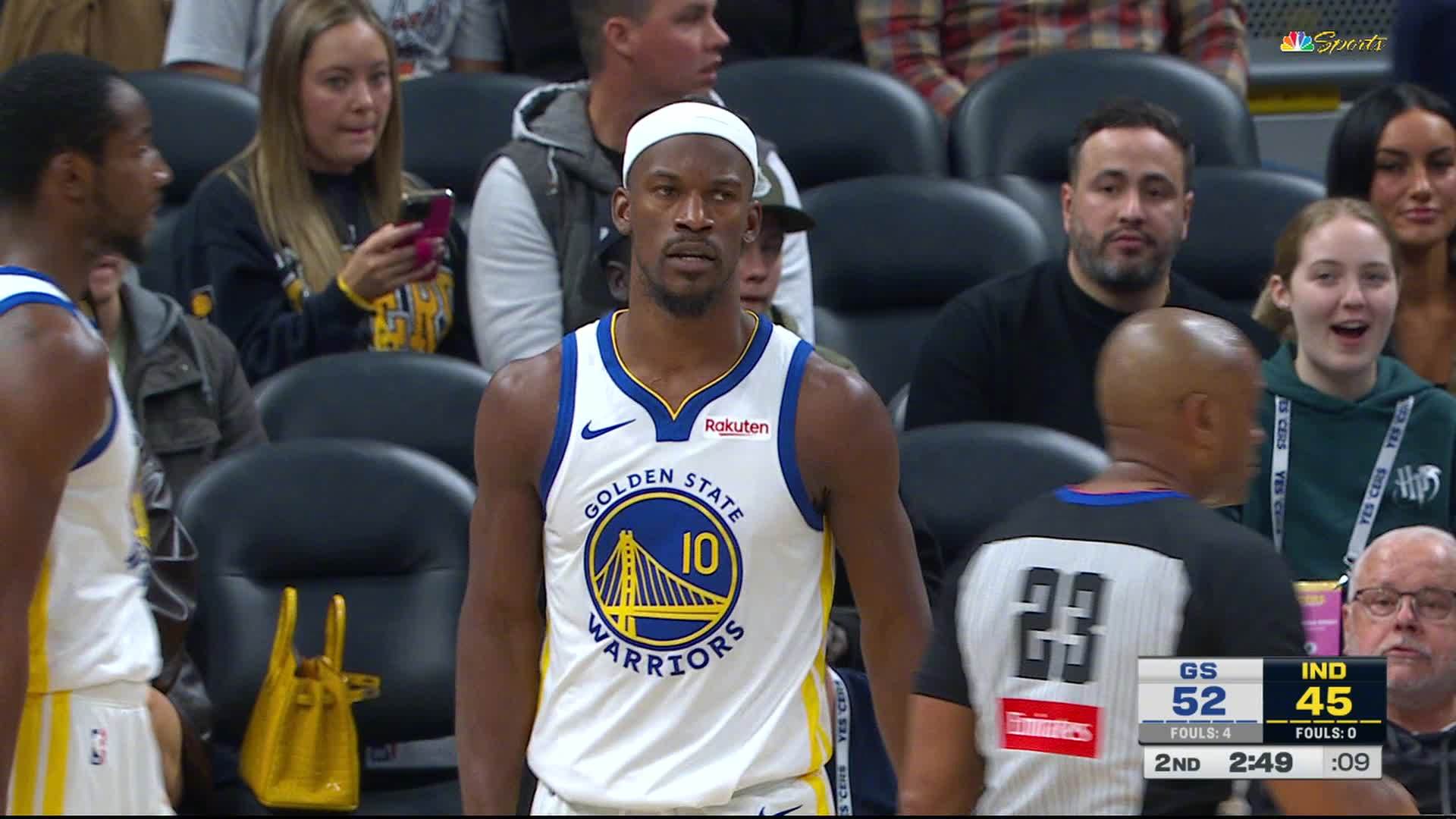 巴特勒2+1！勇士vs步行者 ​​​