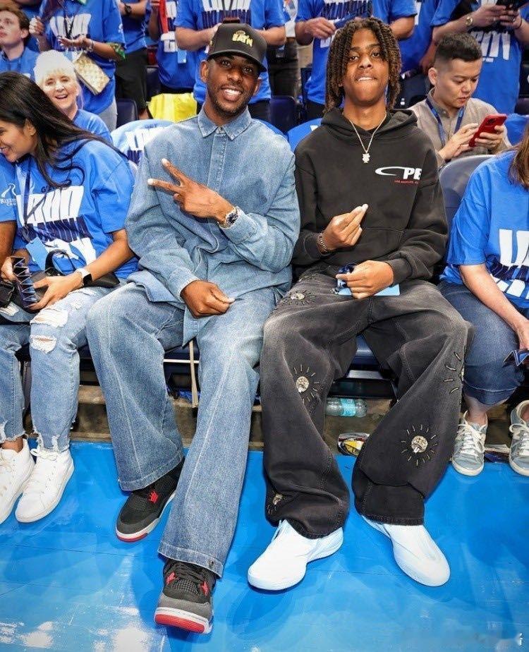 克里斯保罗CP4NBA第六人巴塞罗那家庭教育🏀保罗谈儿子未来：宁愿他成NBA第