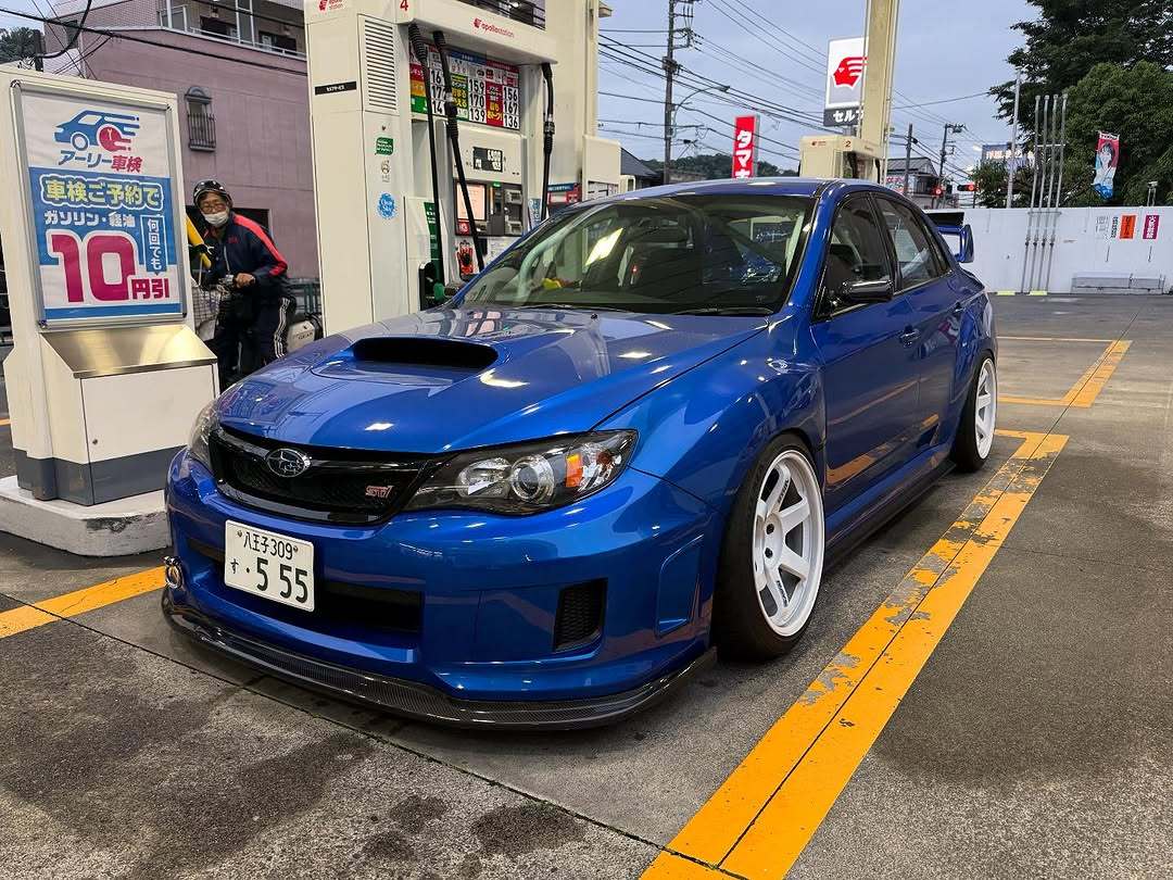 日本风情画 - 斯巴鲁翼豹WRXSTI STI 十代半STI STI ​​​