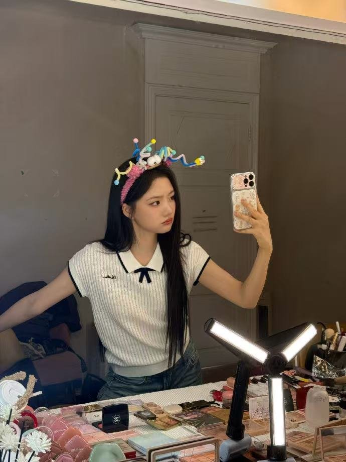 任敏发箍哪里买的任敏AAA头箍批发大户 这个发箍戴在别人头上可能是行为艺术，戴在