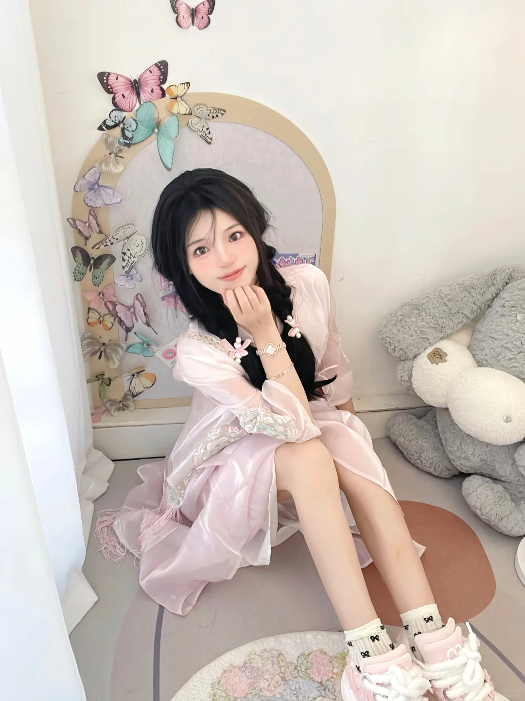 太喜欢粉色啦(˵>ㅿ<˵)♡♡!!