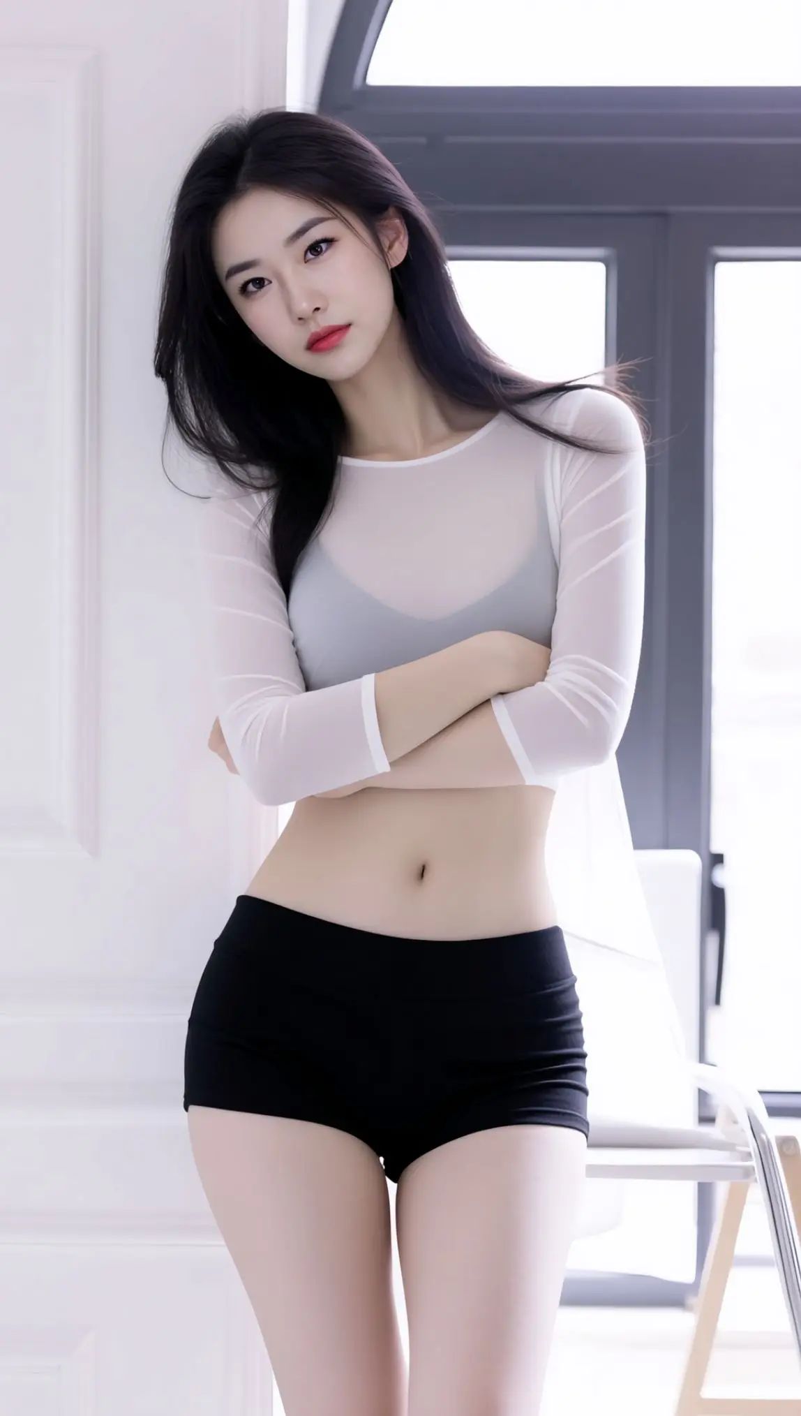 AI简约光影写真 ai创作