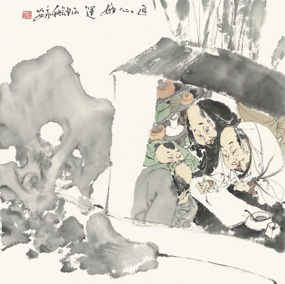 上联：观师绘画山河壮
下联：[玫瑰]

网络图片/诚谢侵删