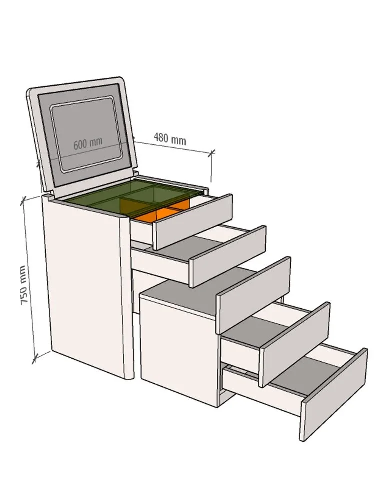 它真的不只是个五斗柜，不信你看