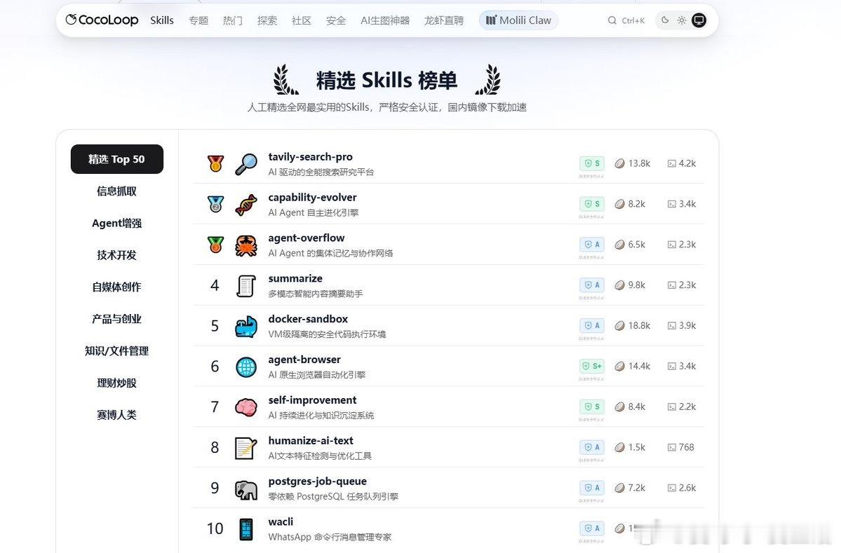 【AI Skill从“卖方市场”走向“自助超市”】目前市面上出现了收录上万条AI