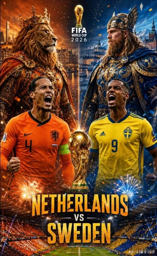 2026 FIFA世界杯小组赛焦点战前瞻：荷兰VS瑞典、德国VS科特迪瓦、厄瓜多