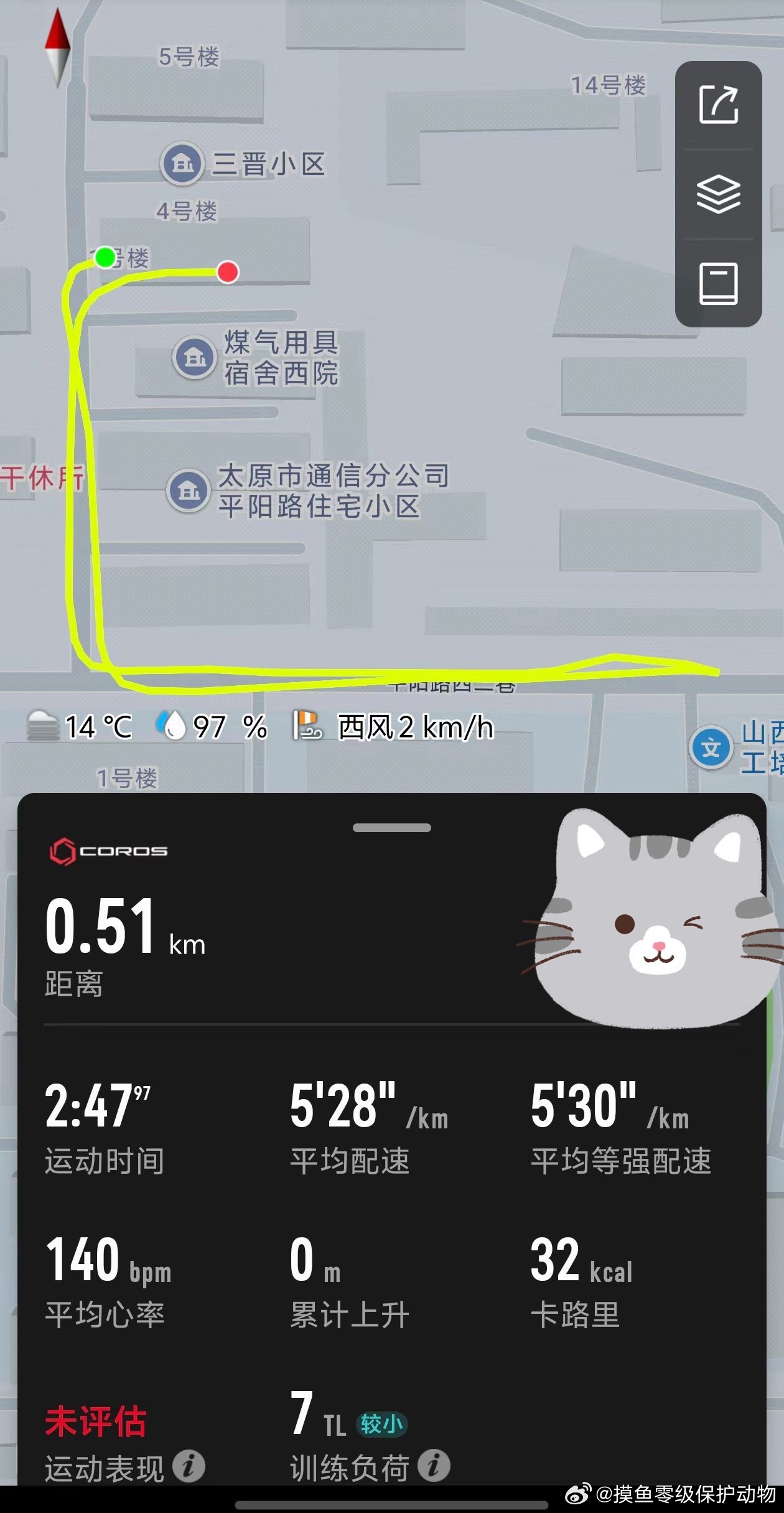 真服了，刚出门就下雨了 ​​​