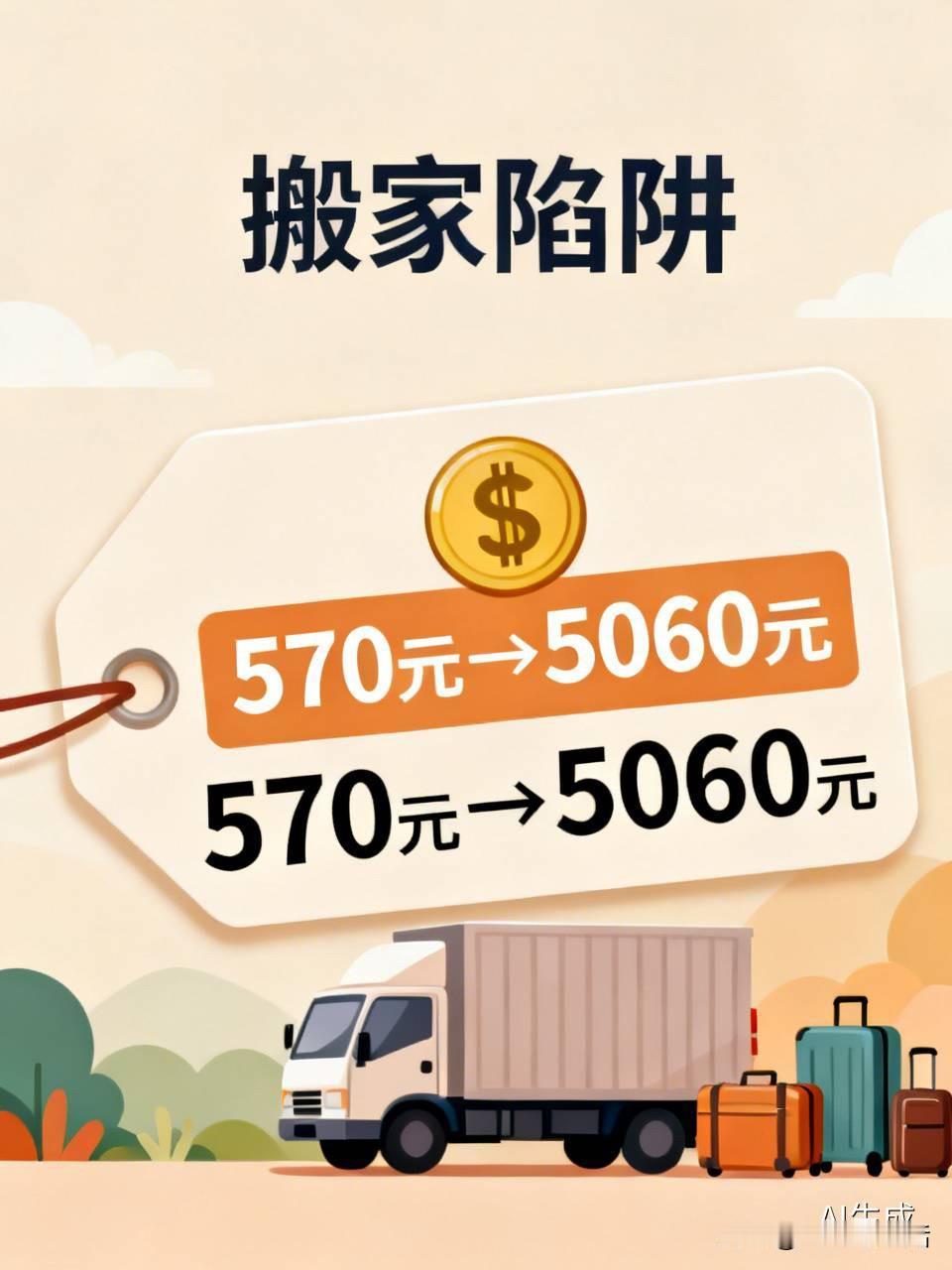 太黑心！深圳搬家570秒变5060！女生攒救命钱被当场宰

真的看得人怒火直冒！