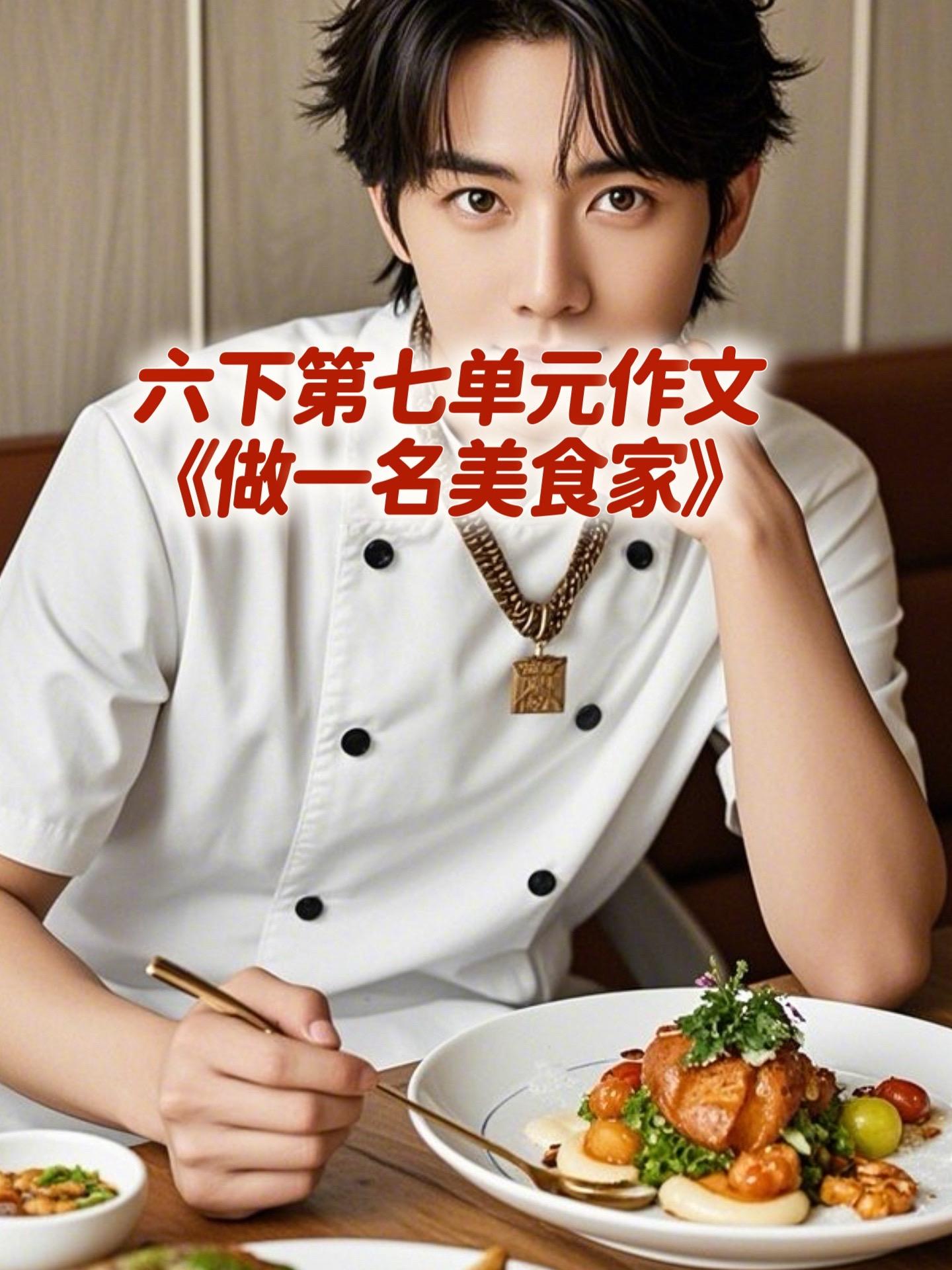 《做一名美食家》 优秀范文。家长必读，小学六年级下册第七单元习作《心愿...