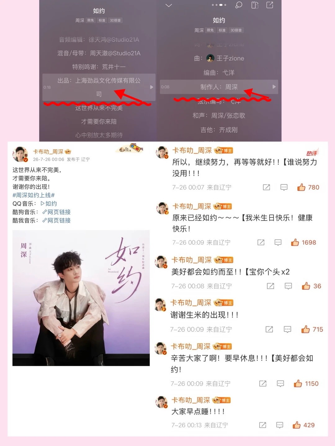 是出品方和制作人～