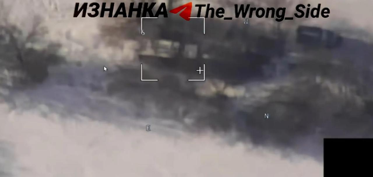 俄军无人机在乌克兰哈尔科夫州尤尔琴科沃（Юрченково）附近（地理坐标：49