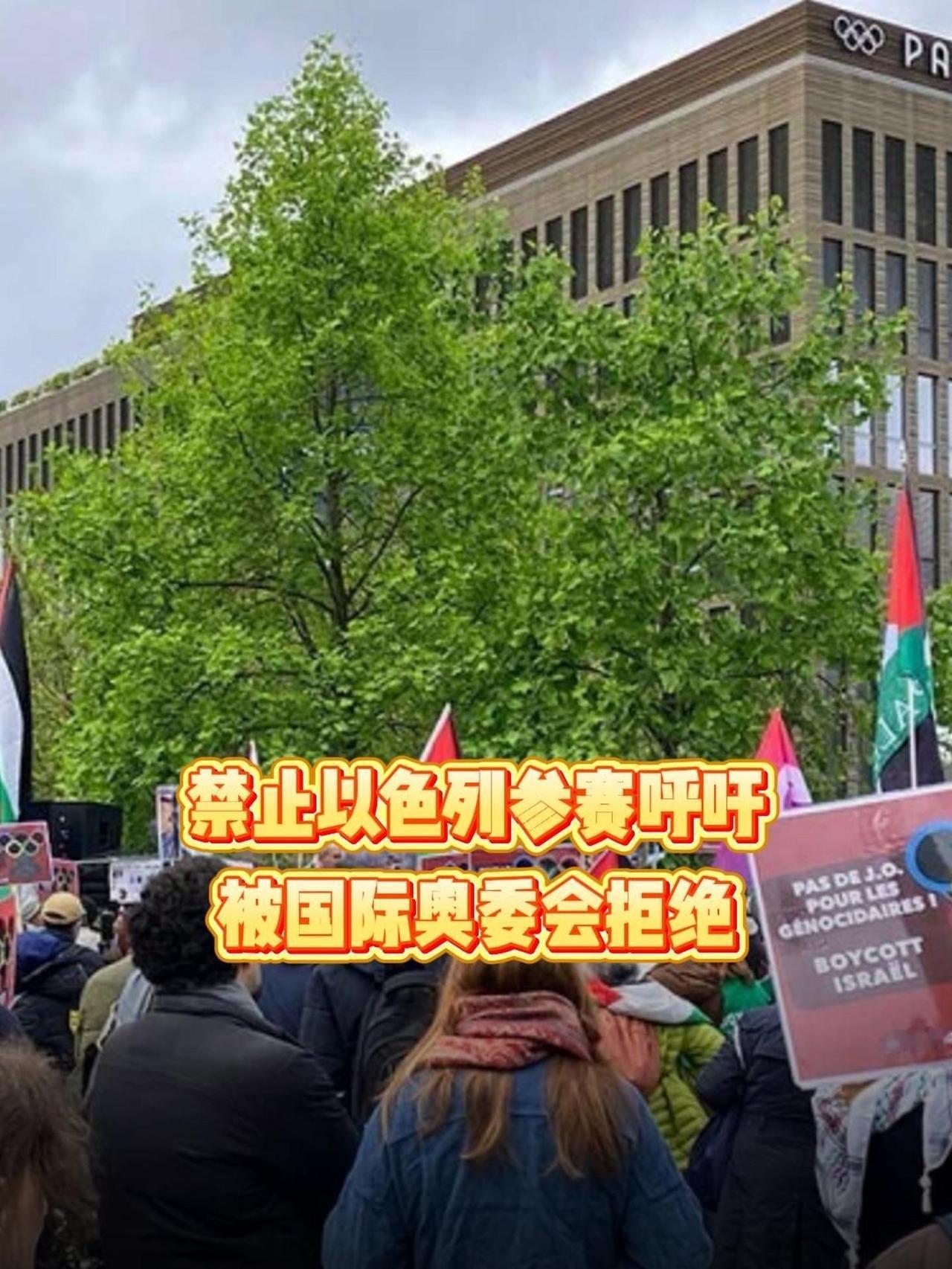 国际奥委会的双重标准：

俄罗斯不能参赛，以色列却能参赛！
还说政治不能干预体育