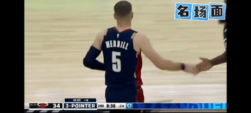 “好小子，够坚决！”哈登蹦蹦跳跳地打心眼里高兴，自己不用投只管把控节奏那得多轻松