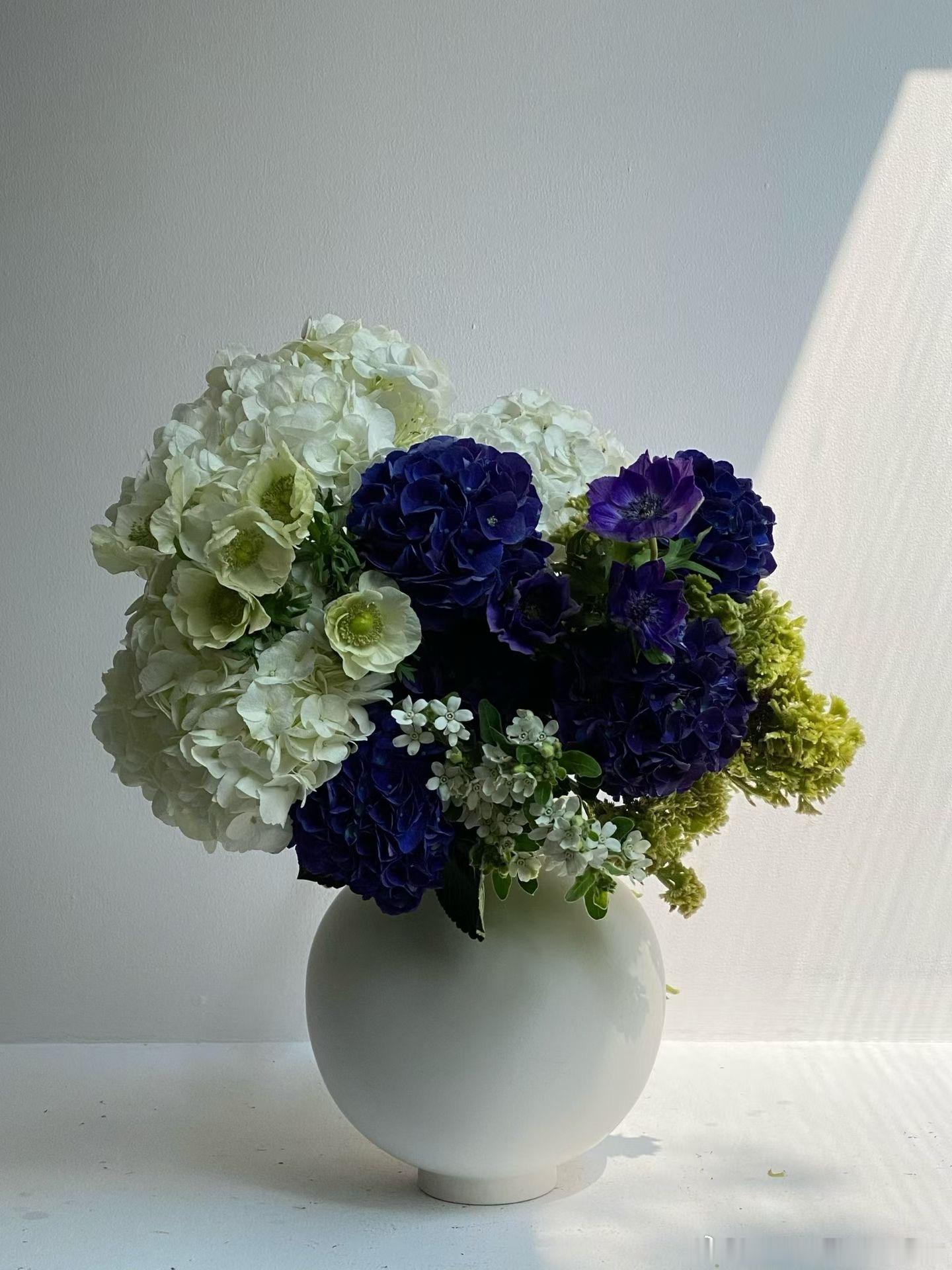 蓝与白✨lumos桌花系列 ​​​
