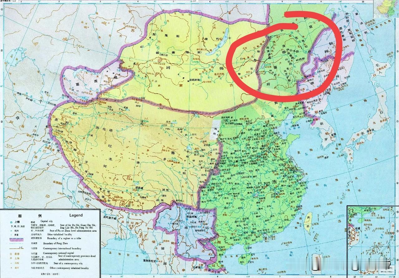 这块是什么意思？唐朝 历史