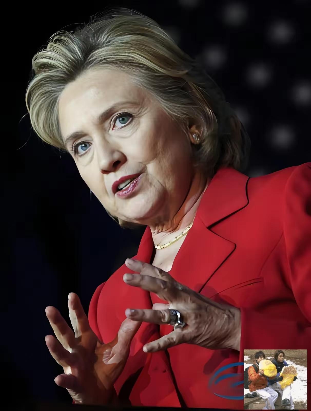 希拉里罕见发声！
美国前国务卿希拉里·克林顿接受采访时爆出猛料。她毫不客气地批评