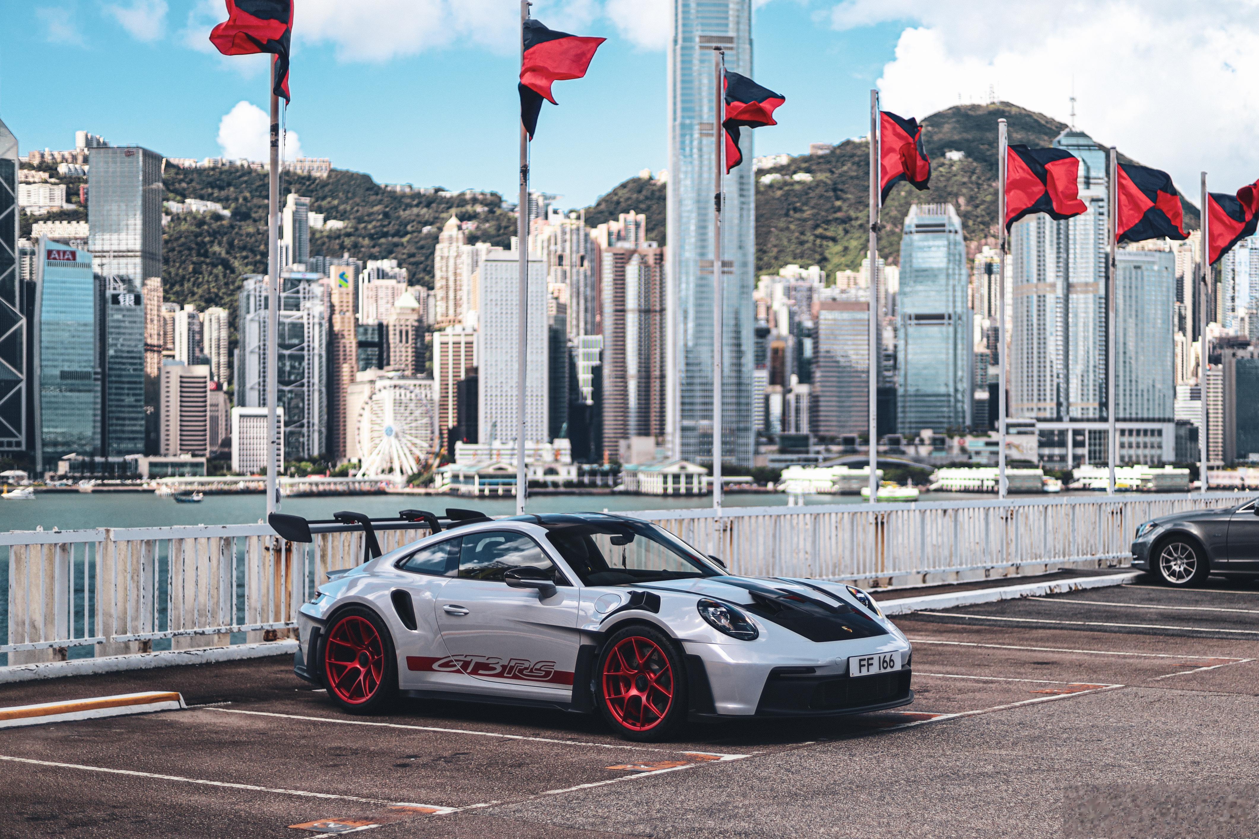 红圈骚的车漆是ice grey metallic致敬997GT3RS🫡#全民拍