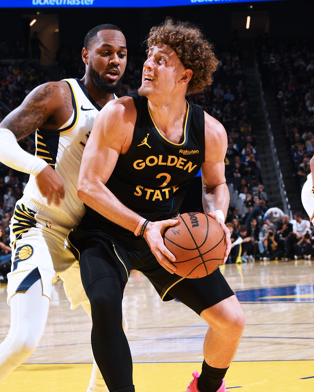 波奇姆斯基14分，6篮板，2抢断，1助攻。勇士大胜步行者 ​​​