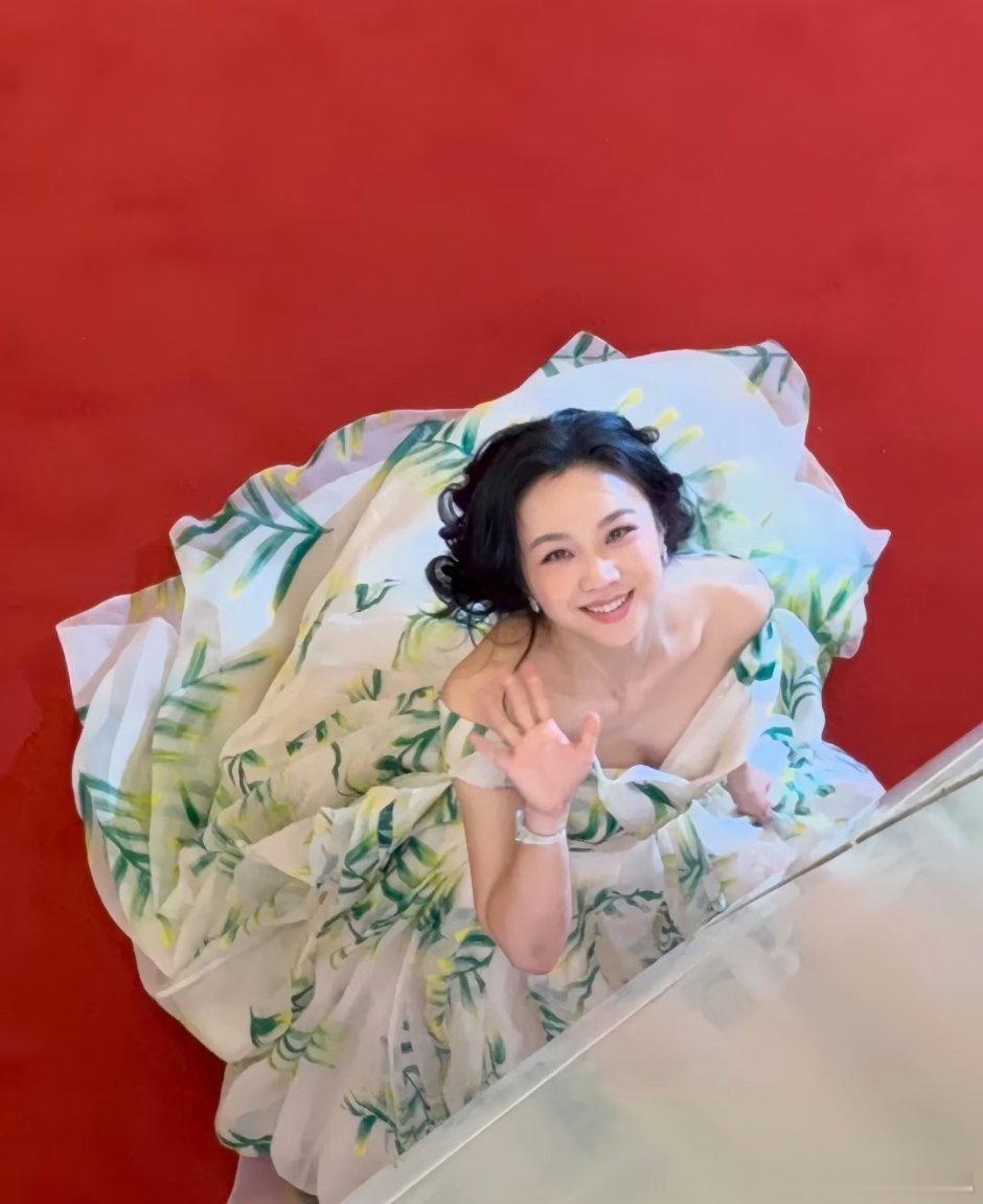 靓汤在亚洲电影大奖红毯上这套Choi Jea Hoon柳叶裙礼服真的美翻了[期待