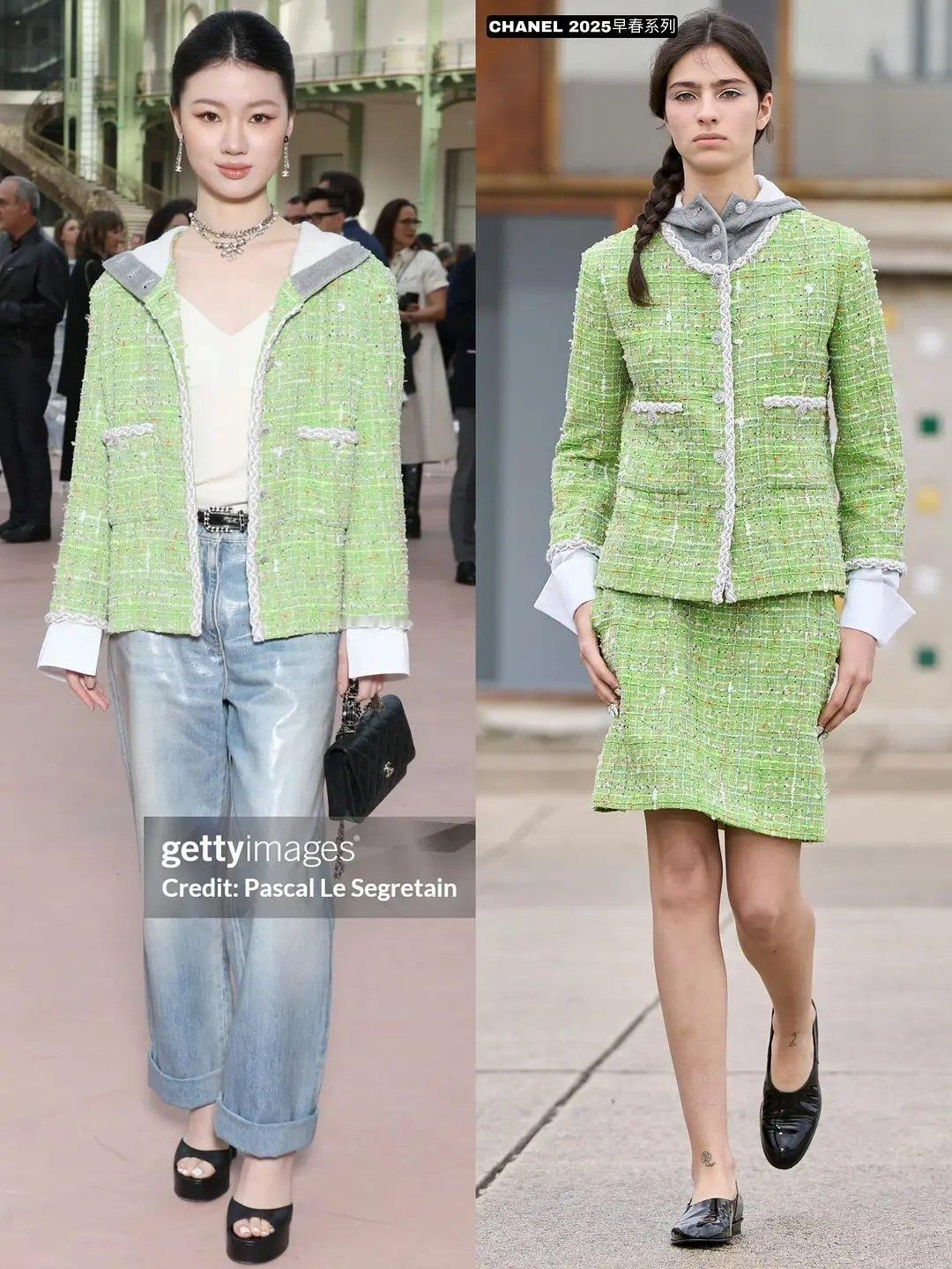 单依纯为什么不像模特那样穿啊？感觉她这样穿很土 ​​​