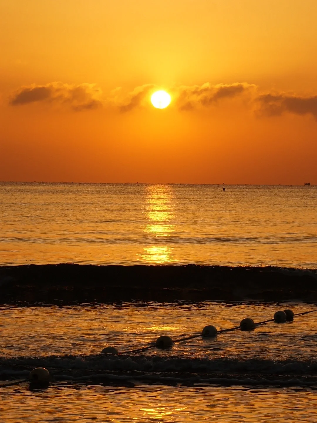 是谁还没看到龙年第一天的海上日出❓附攻略