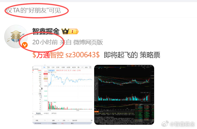 昨天给到 V+好朋友么的 票  $万通智控 sz300643$ 我们短信 止盈部