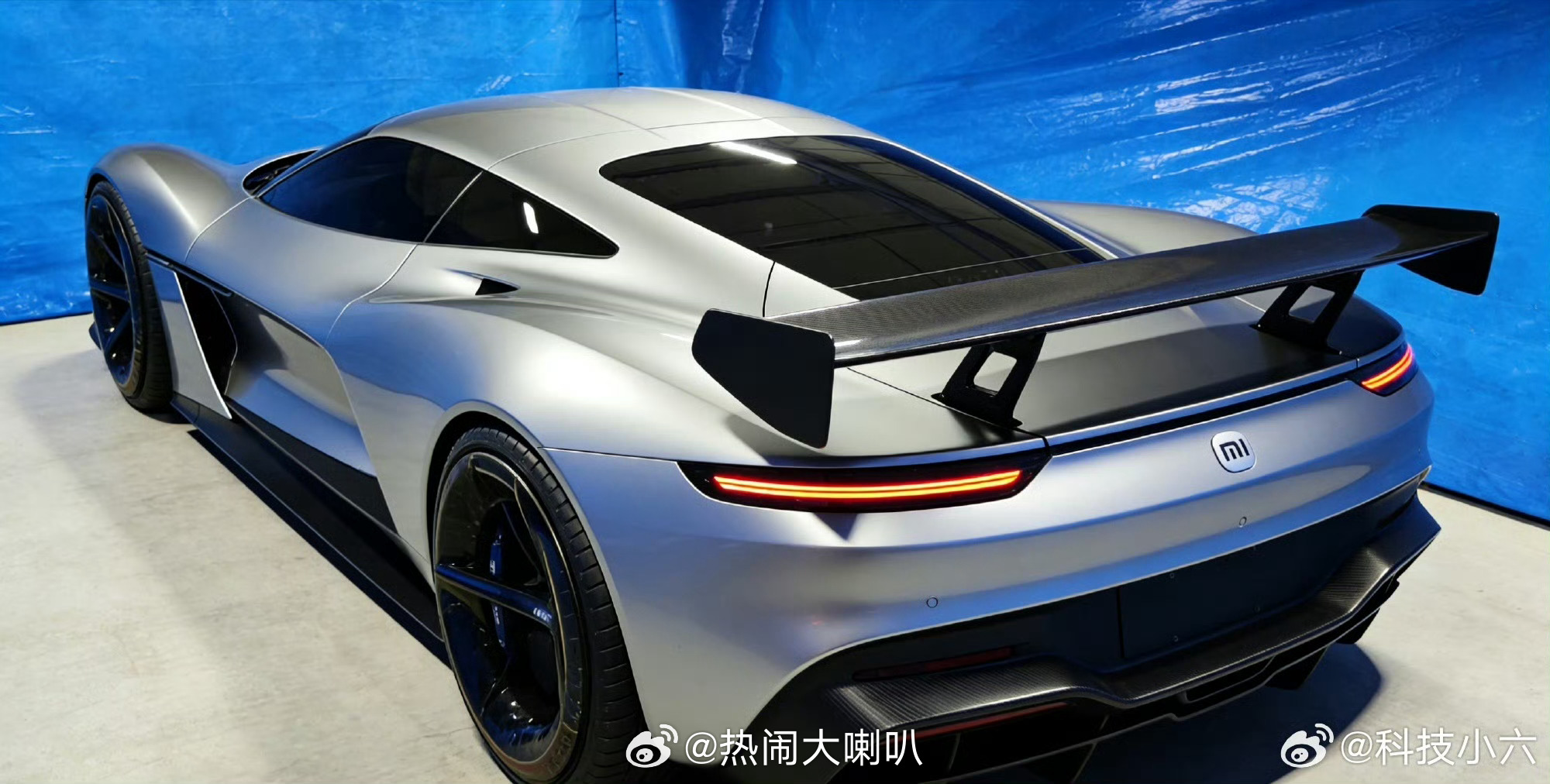 小米超跑太漂亮了吧，好期待啊又捕获一批粉丝 