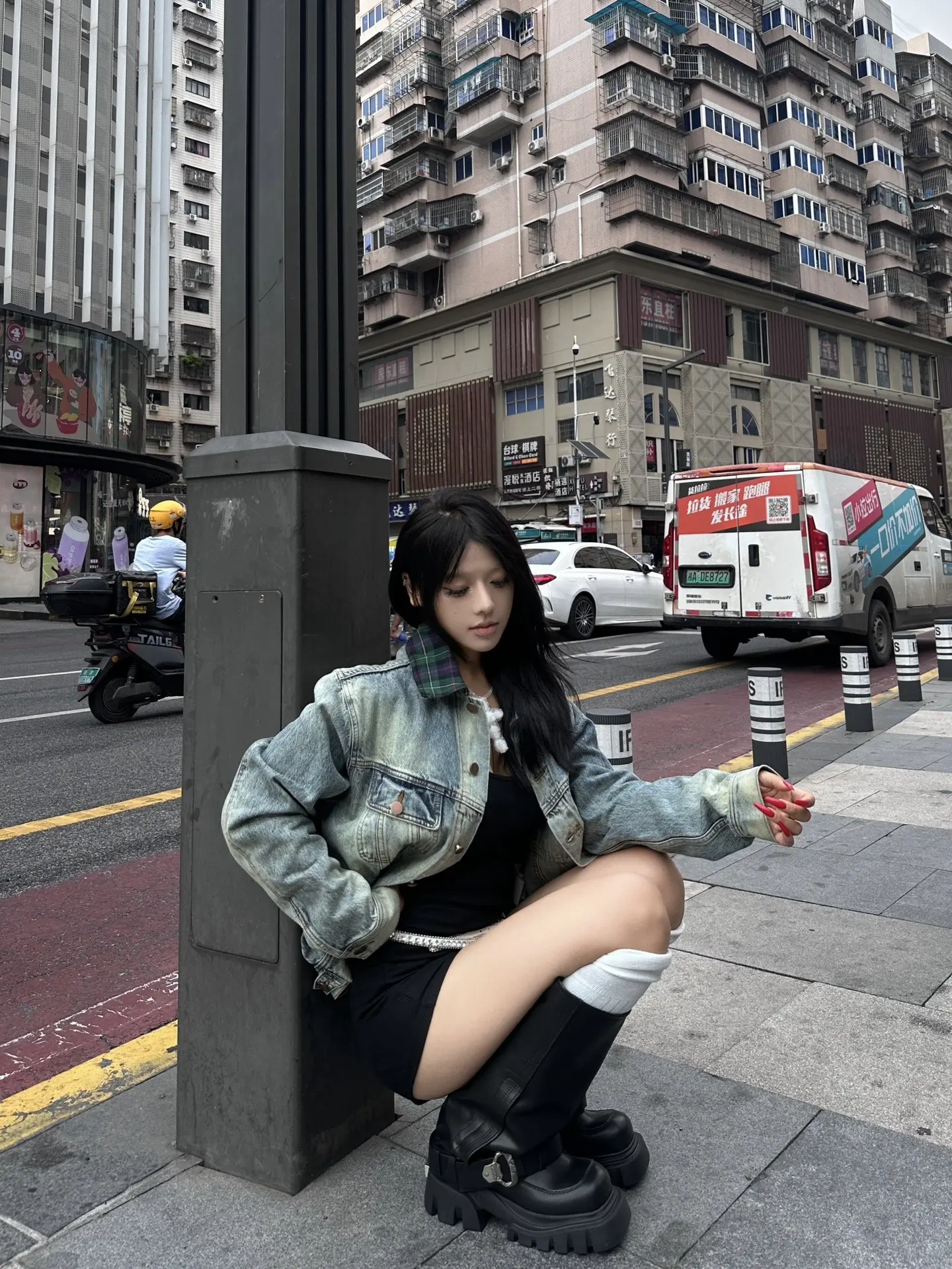 长沙街头也好拍。