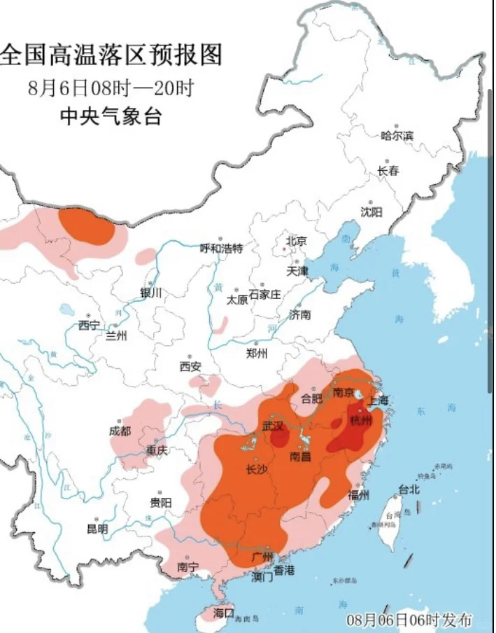 高温向西蔓延，今年上海高温日数已有27天