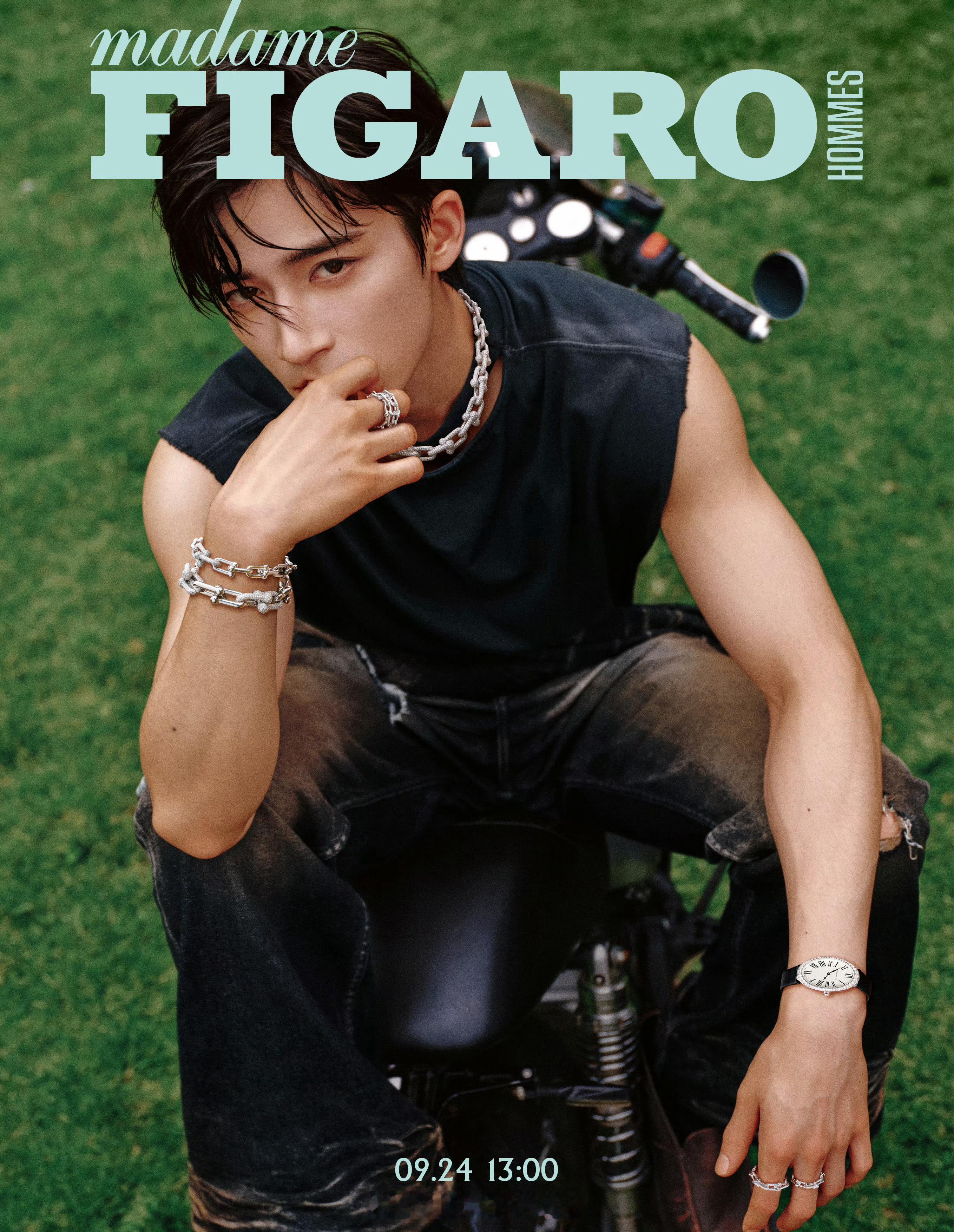 王星越✖️费加罗男士 九月刊封面预告王星越费加罗男士金九封面预告 ​​​