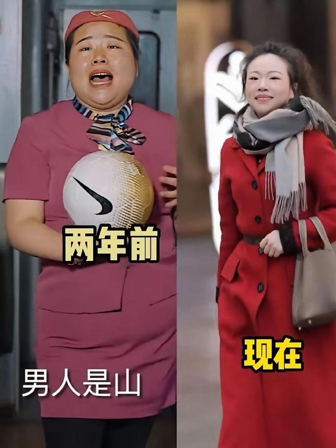 网红界的贾玲最美空姐蒋胖胖瘦了！
据说她一下瘦了69斤，不知道是怎么做到的
以前