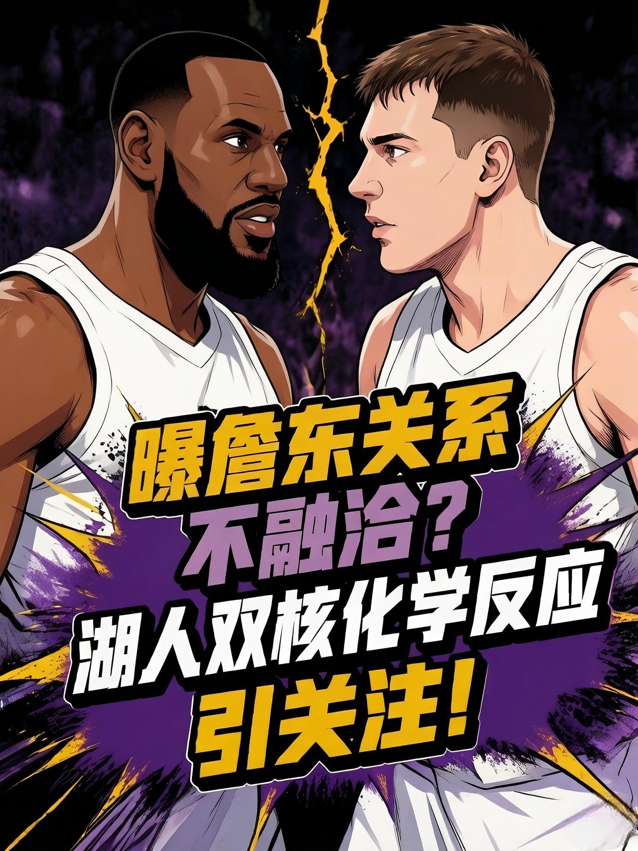 湖人队的内部真的没有想象中的和谐？詹姆斯与东契奇的关系真的并不融洽？根据知名美媒