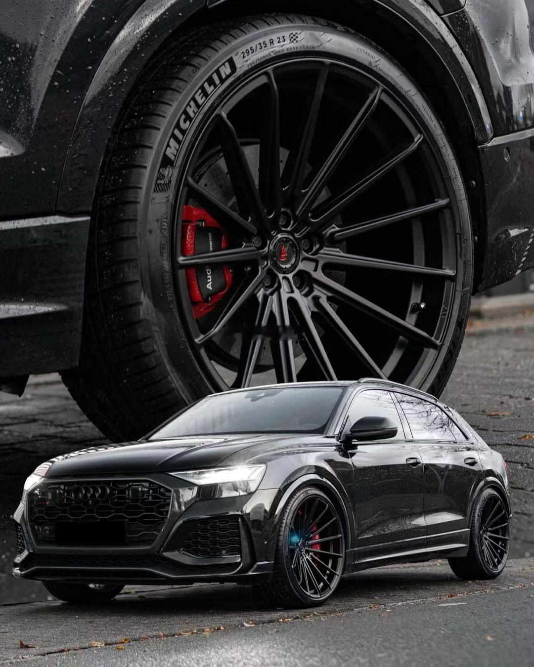 德国原装进口WF极限凹轮毂RSM 23X11J 5X112 DB GS适合宝马X