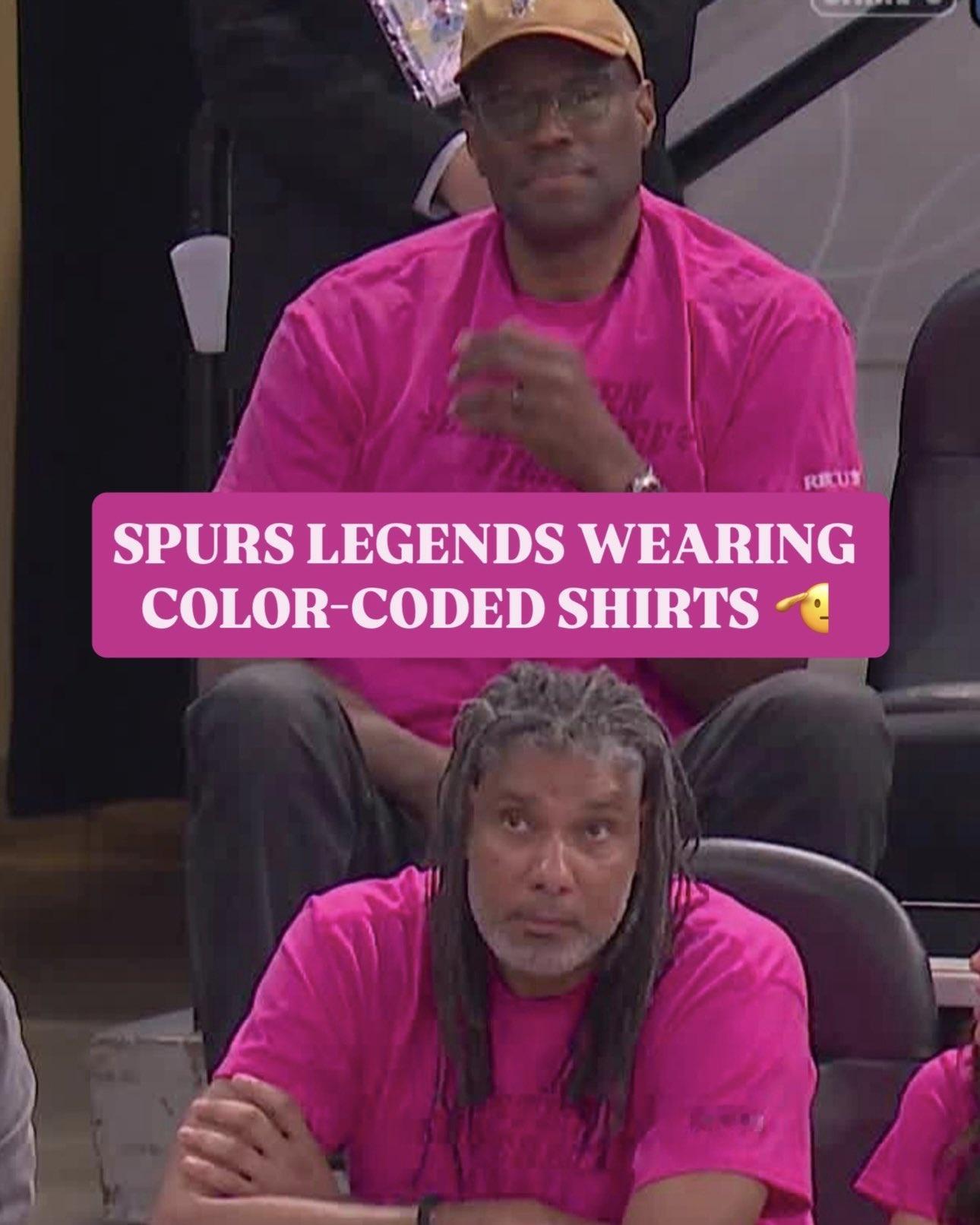NBA 这就是马刺！管你什么名宿，都得穿统一服装！雷霆vs马刺